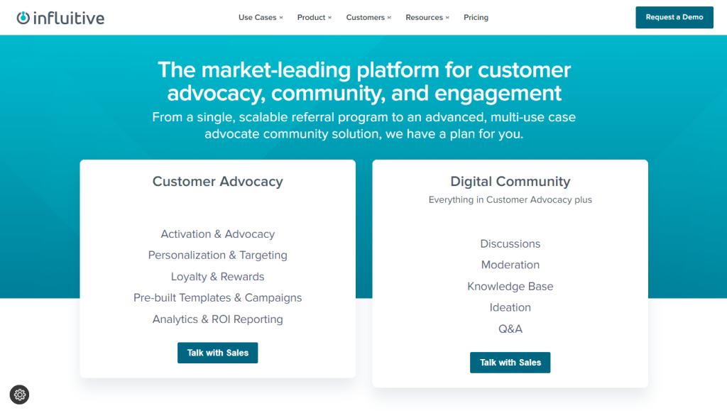 Influitive Pricing